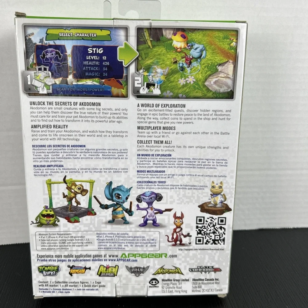 Appgear Akodomon Vinyl Figure Collectible Game On iPad iPhone Android New